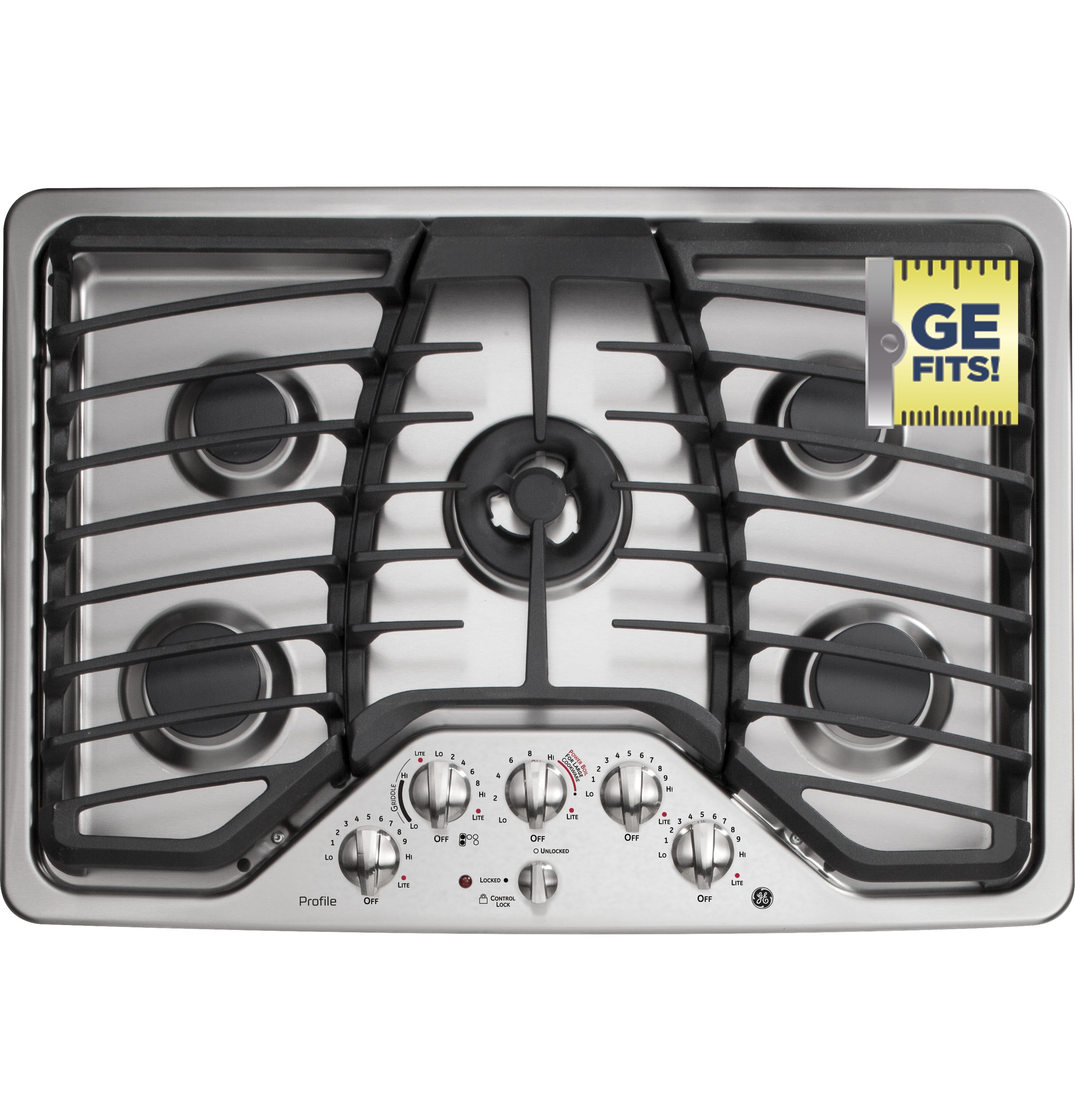 Series 30" Built-In Gas Cooktop PGP959SETSS