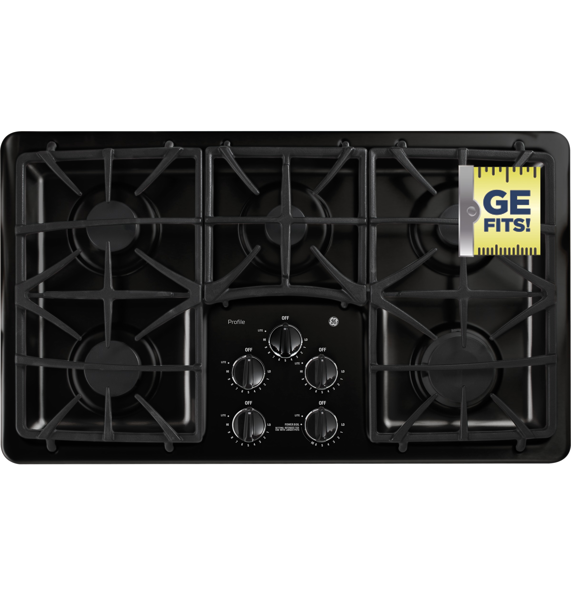 Series 36" Built-In Gas Cooktop view 4