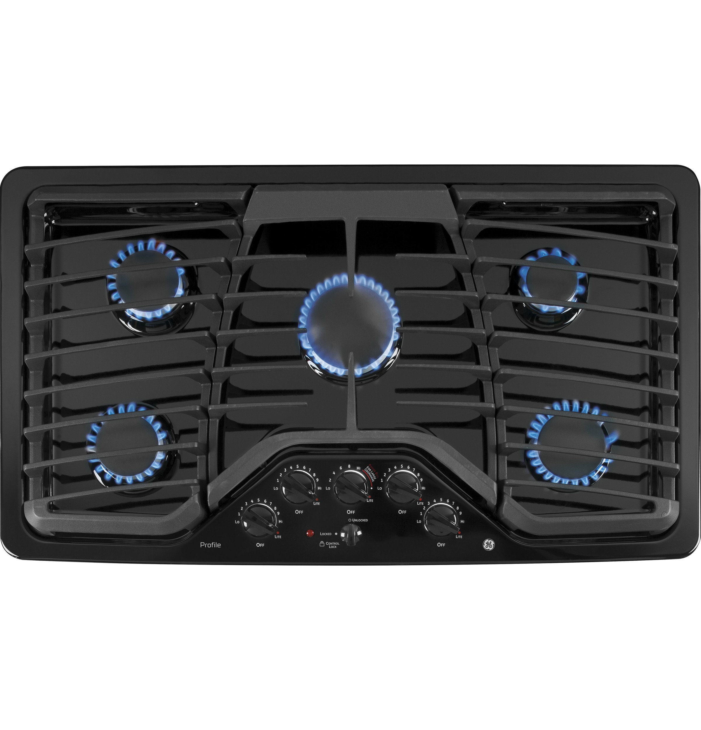 Series 36" Built-In Gas Cooktop PGP976DETBB