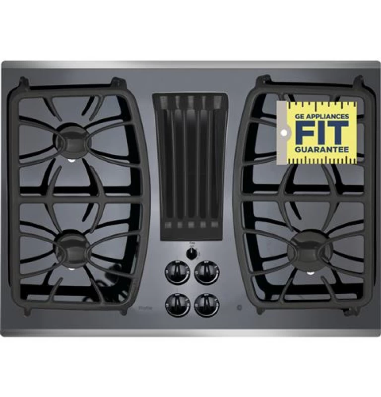 30" Built-In Gas Downdraft Cooktop PGP9830SJSS