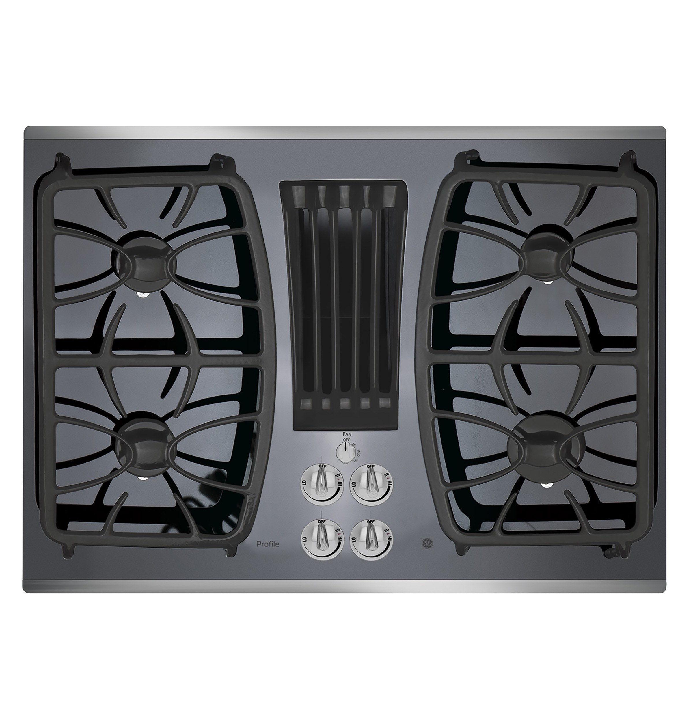 30" Built-In Gas Downdraft Cooktop view 8