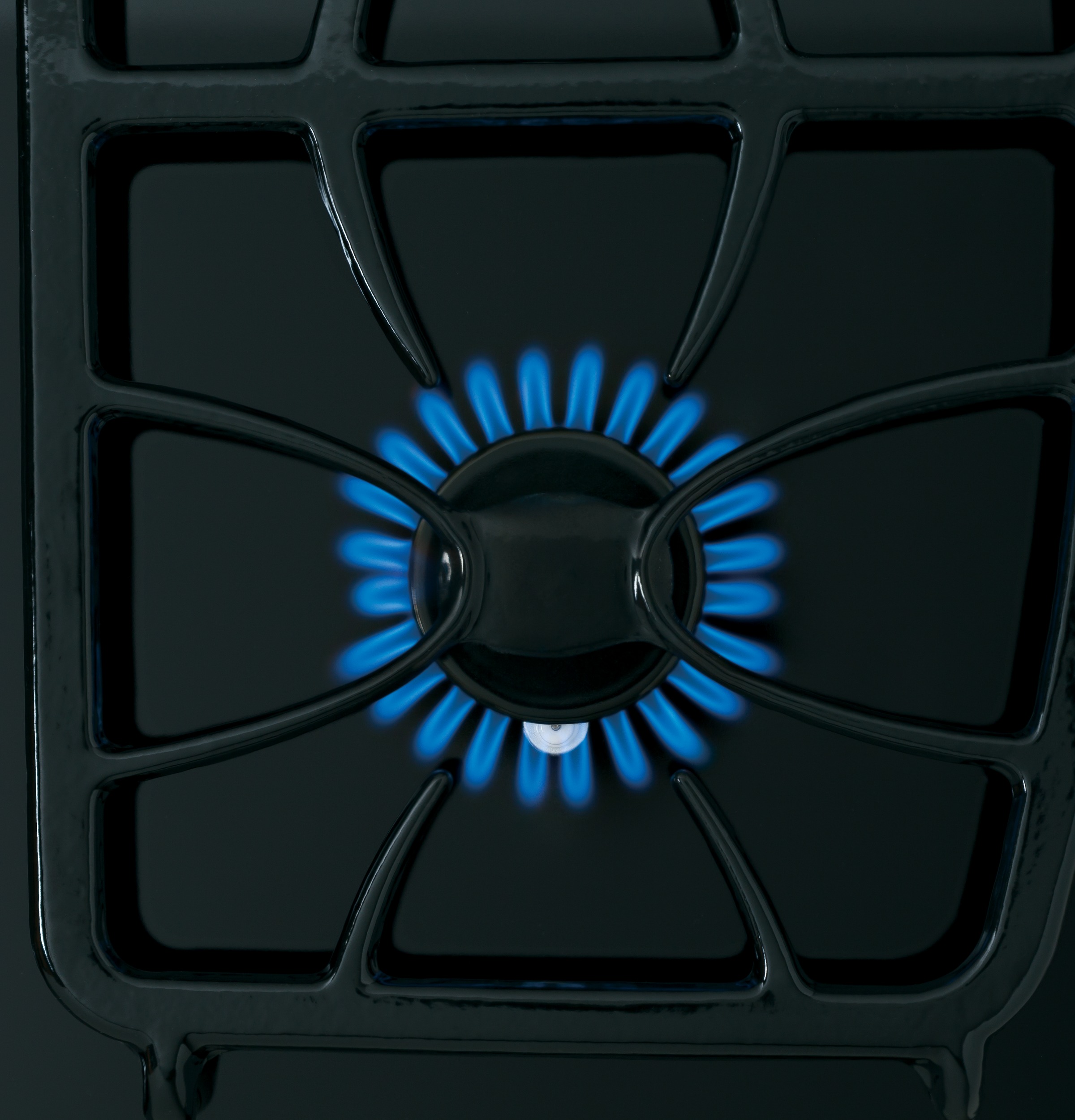 Series 30" Built-In Gas Downdraft Cooktop PGP989DNBB