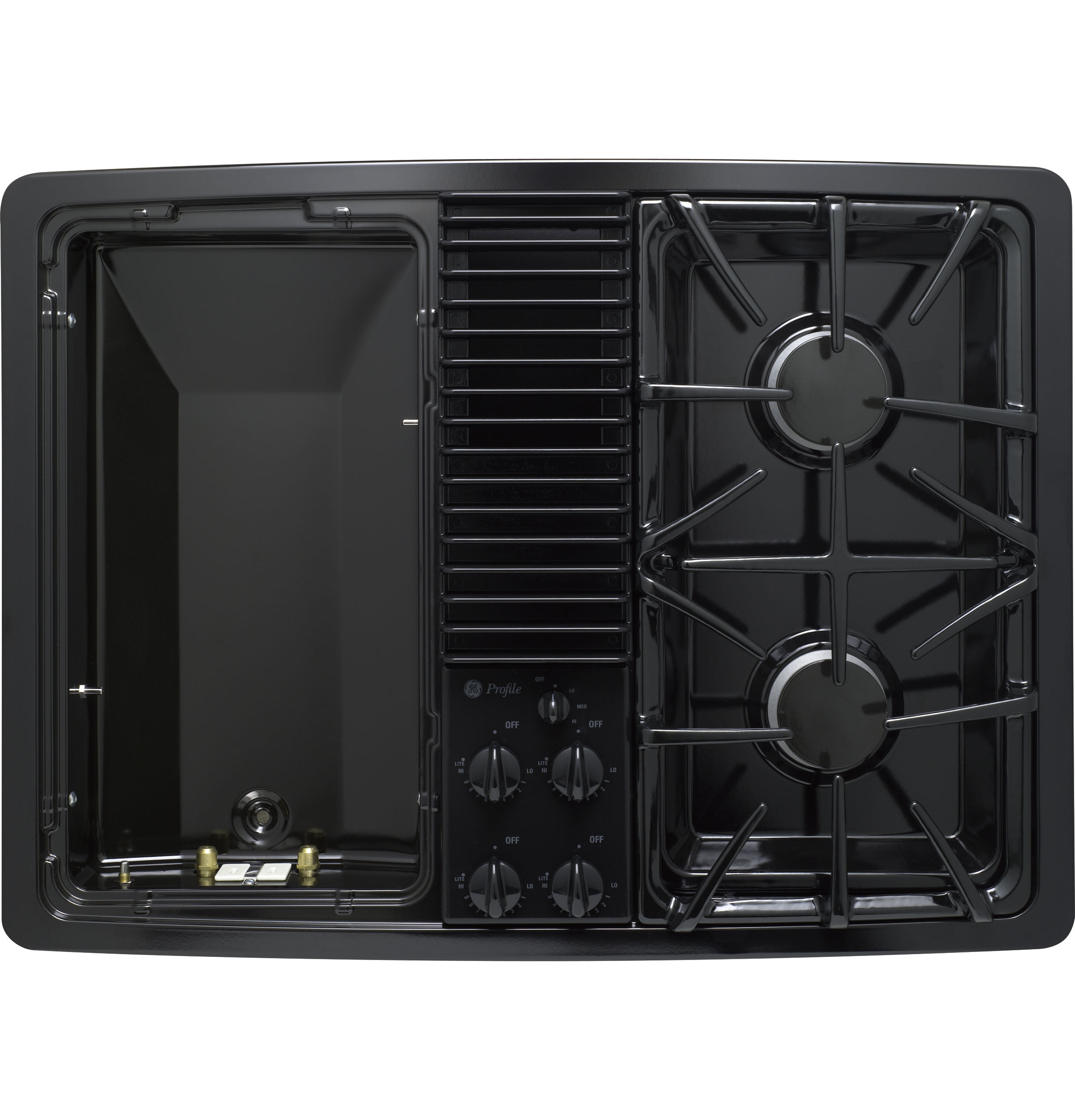 Built-In Downdraft Gas Modular Cooktop PGP990DENBB