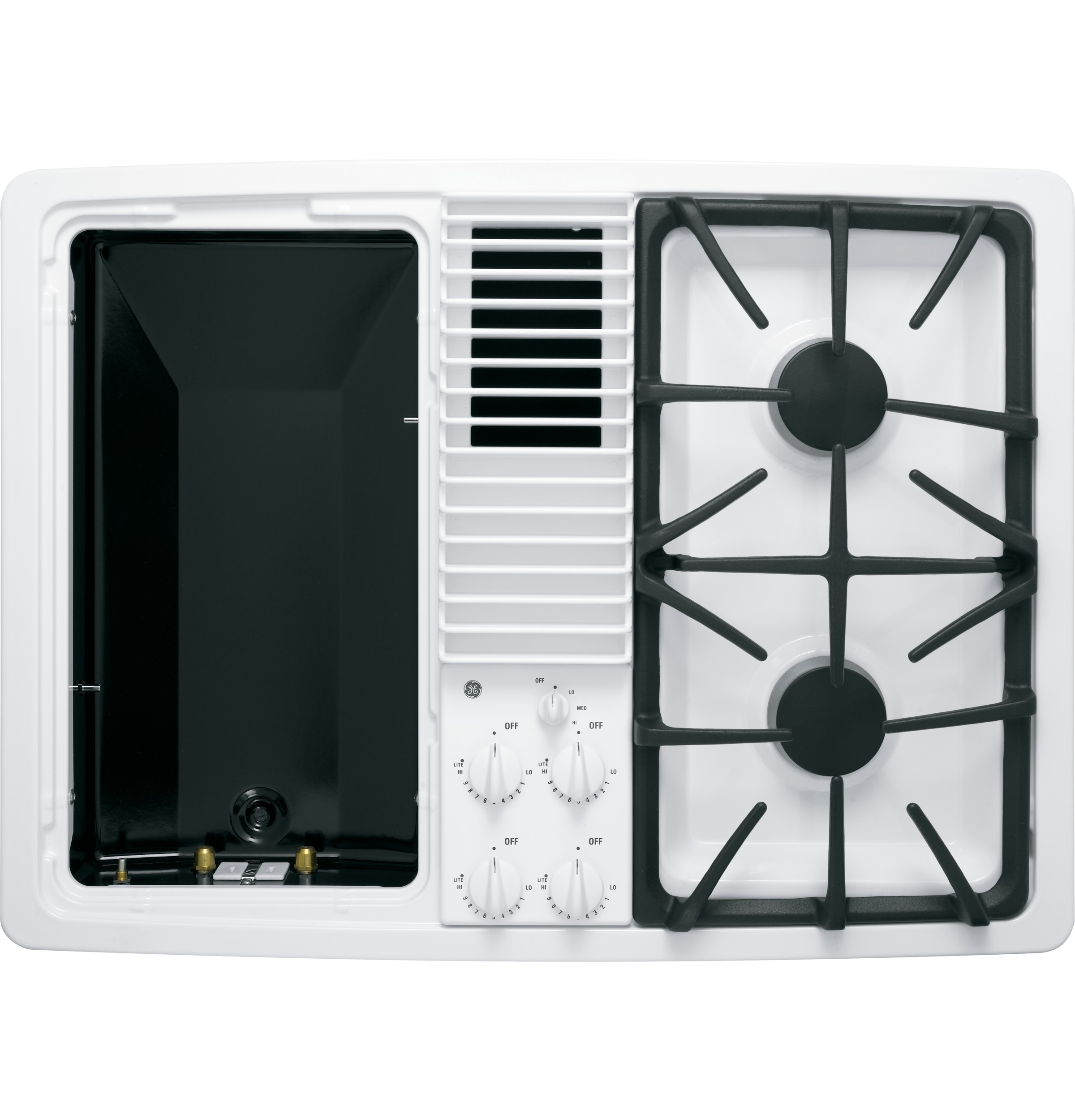 Series Built-In Downdraft Gas Modular Cooktop view 3