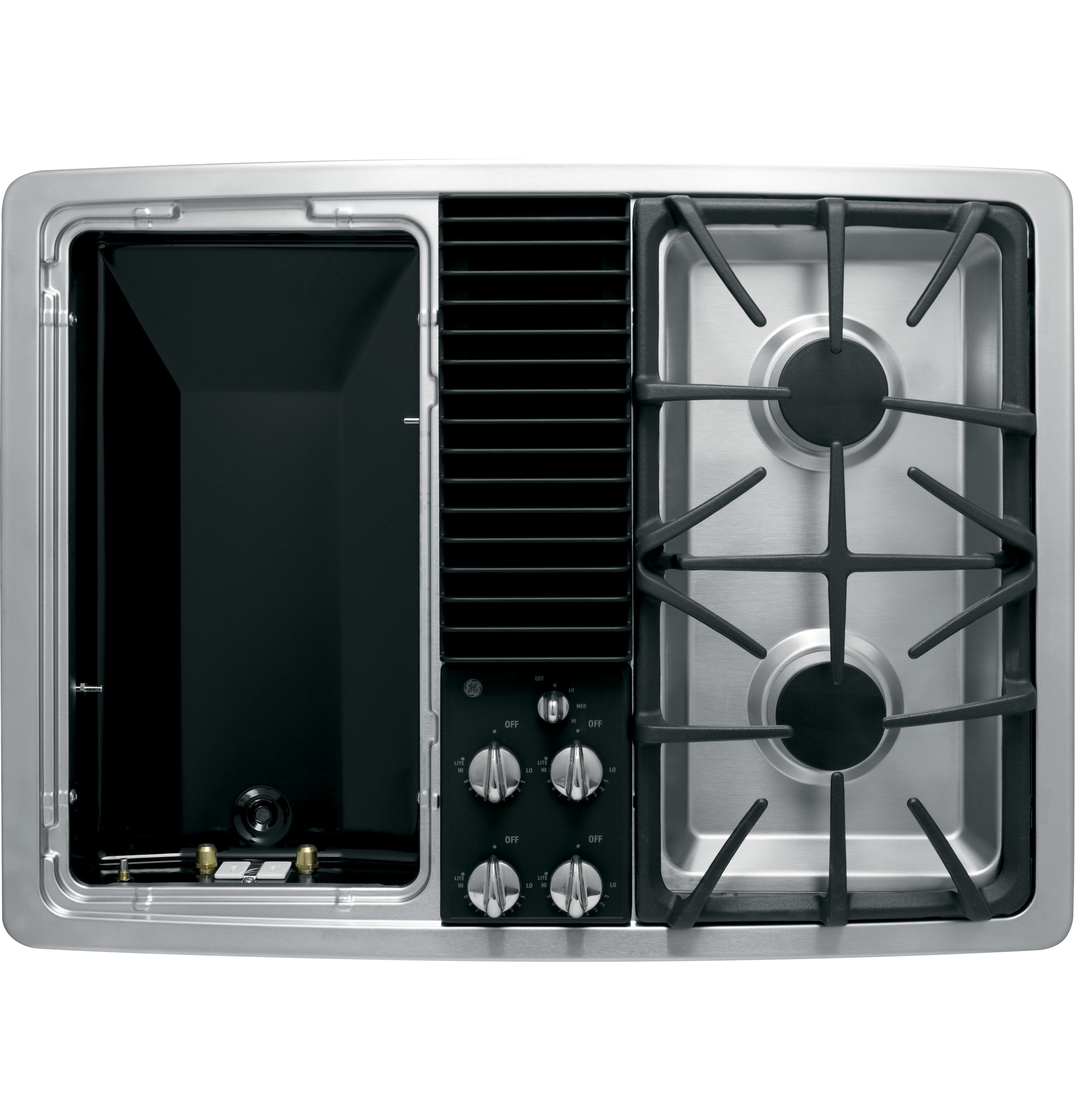 Series Built-In Downdraft Gas Modular Cooktop PGP990SENSS