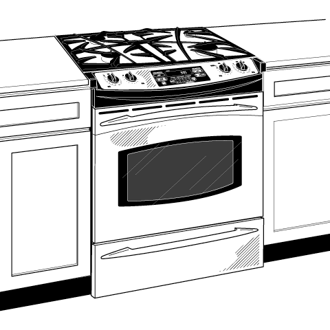 30" Slide-In Gas Range PGS908SEMSS, product image 2 of 3
