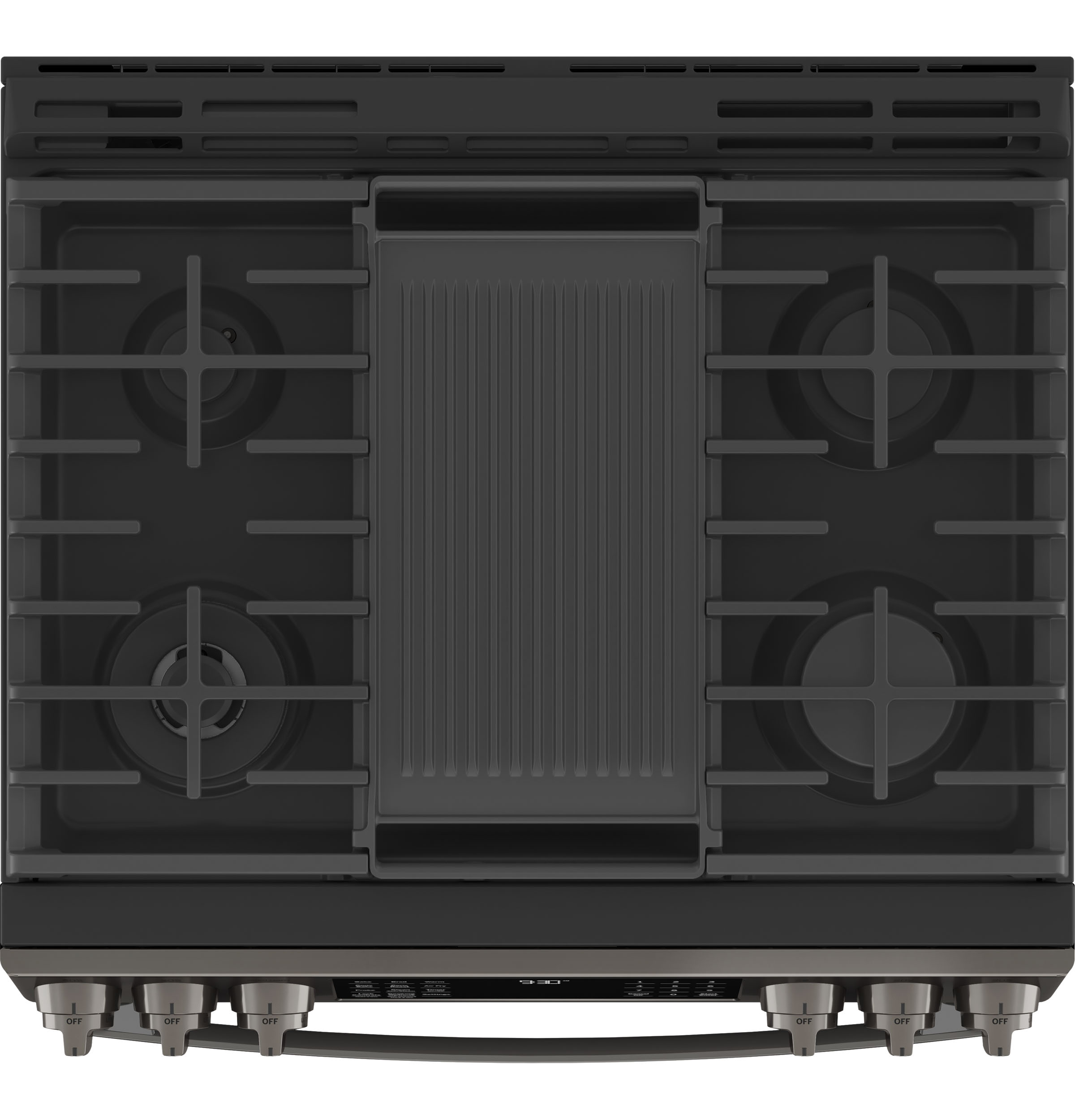 30" Smart Slide-In Front-Control Gas Range with No Preheat Air Fry view 5