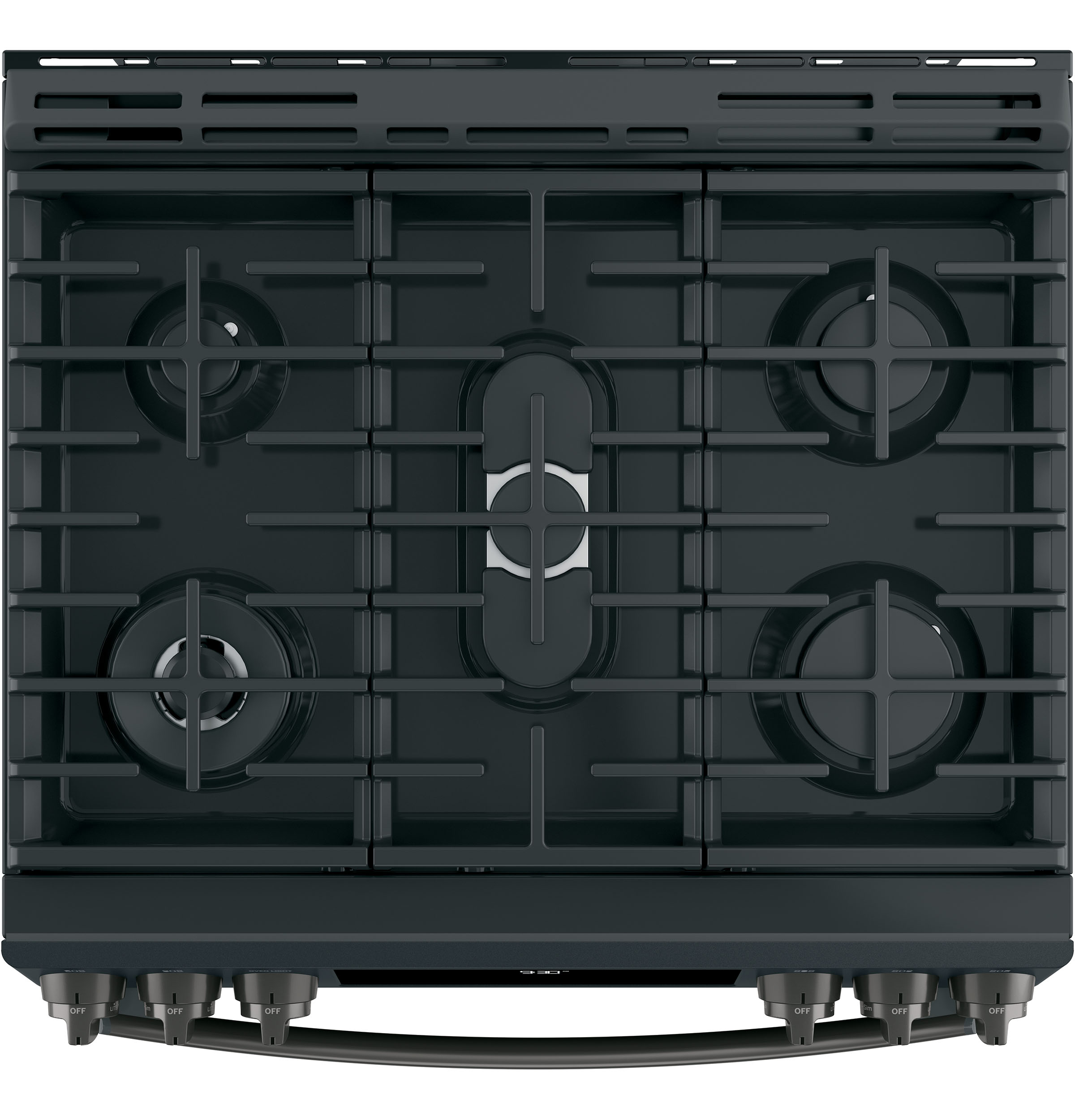 30" Smart Slide-In Front-Control Gas Range PGS930FELDS, product image 5 of 8