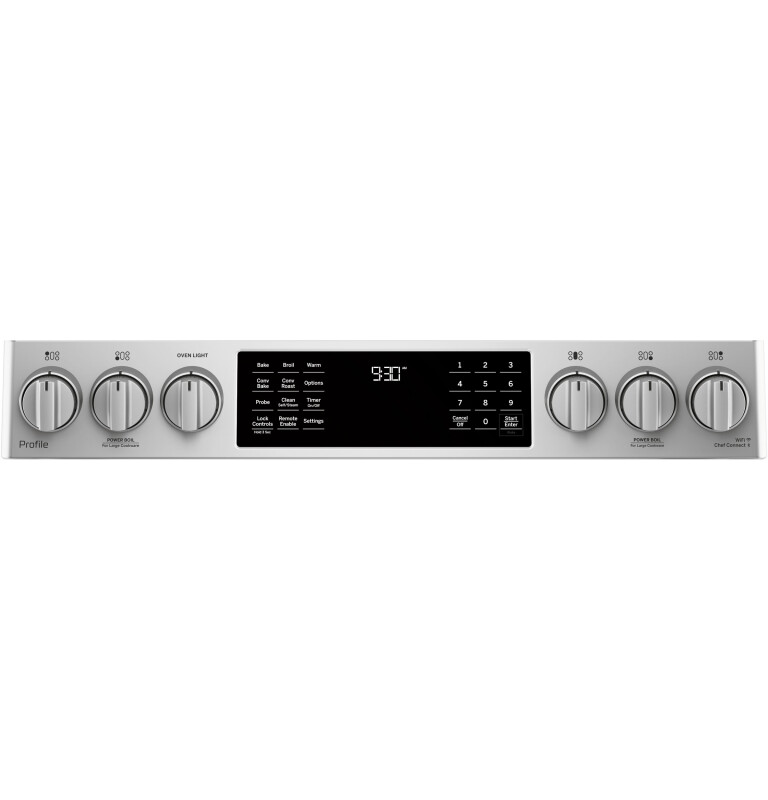 30" Smart Slide-In Front-Control Gas Range PGS930SELSS, product image 4 of 23