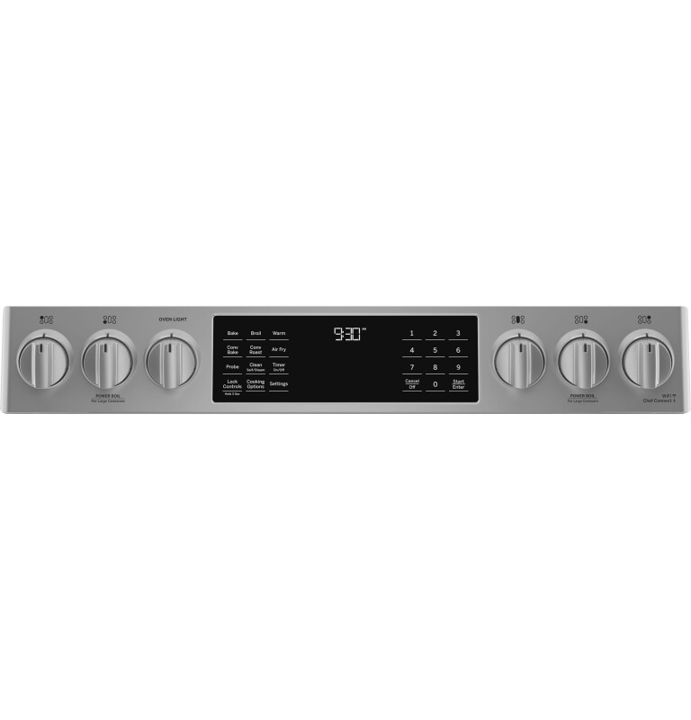 30" Smart Slide-In Front-Control Gas Fingerprint Resistant Range with No Preheat Air Fry view 4