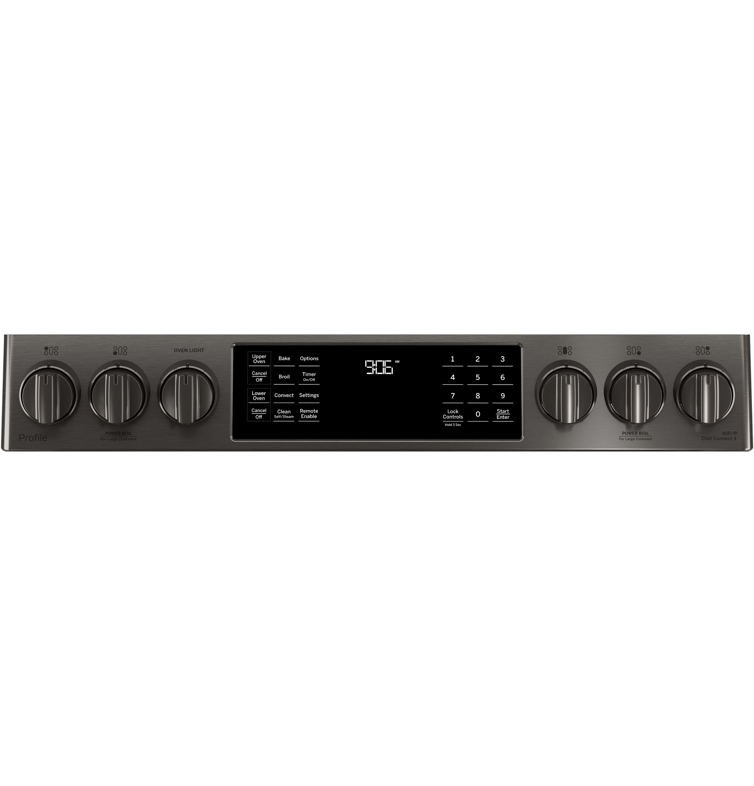 30" Smart Slide-In Front-Control Gas Double Oven Convection Range PGS960BELTS