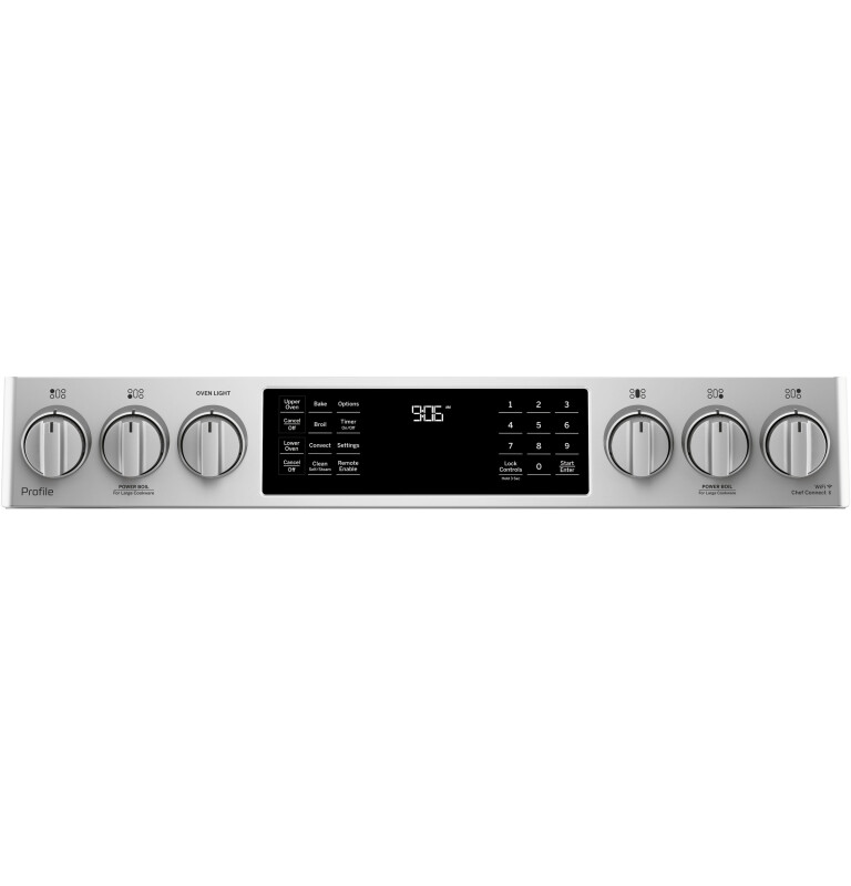 30" Smart Slide-In Front-Control Gas Double Oven Convection Range PGS960SELSS, product image 4 of 18