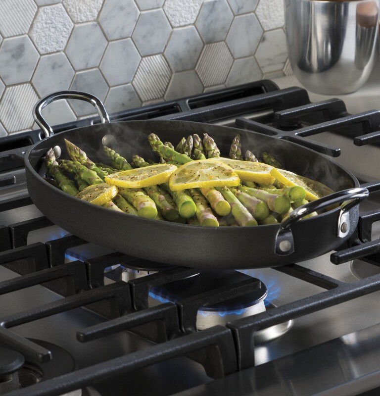 30" Smart Slide-In Front-Control Gas Double Oven Convection Range PGS960SELSS, product image 14 of 18