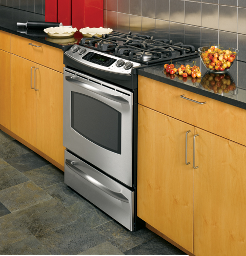 30" Slide-In Gas Range PGS968SEMSS, product image 2 of 4