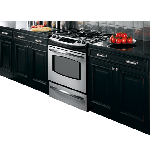 30" Slide-In Gas Range PGS975SEMSS, product image 2 of 4