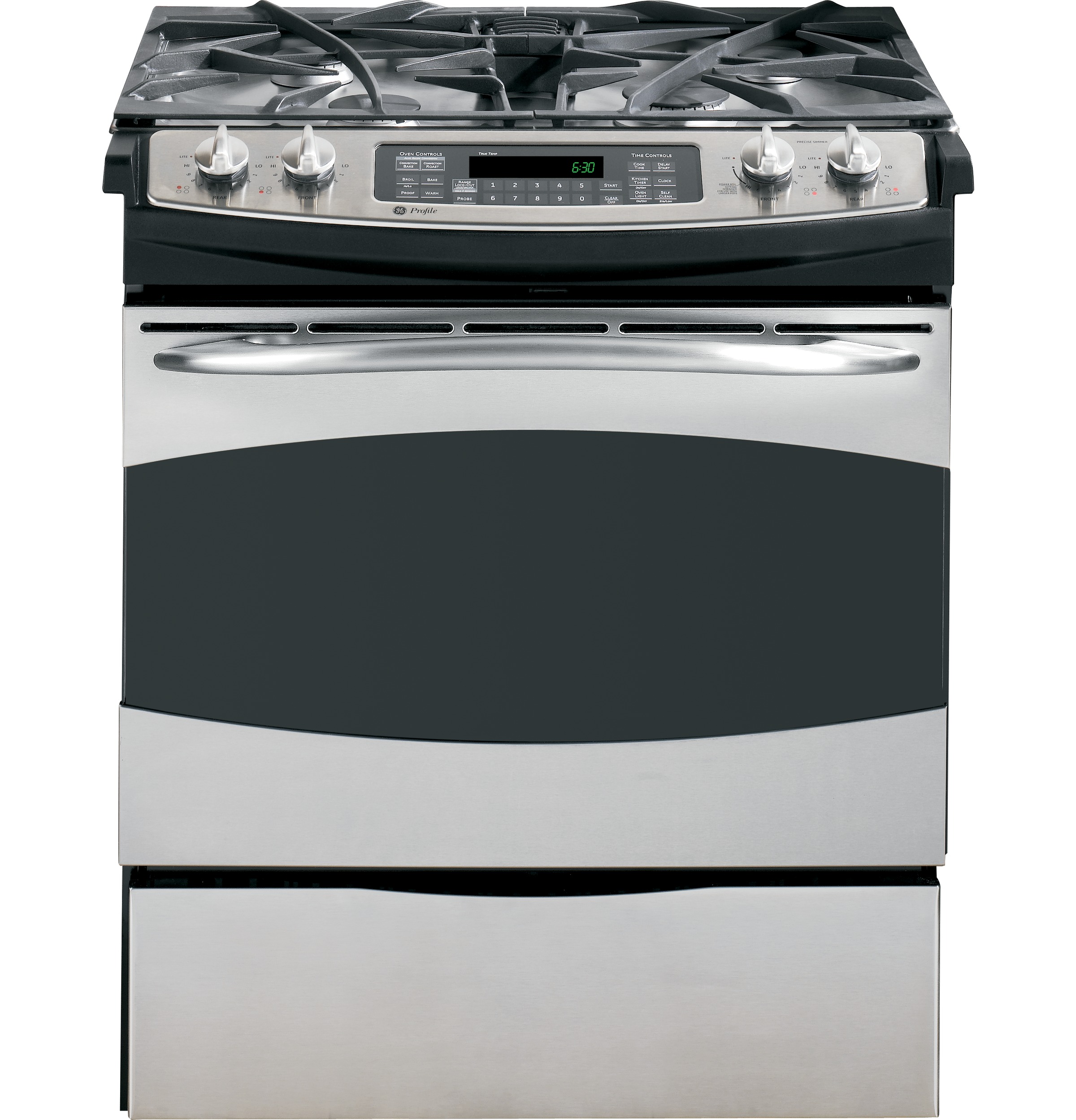 30" Slide-In Gas Range PGS975SEPSS, product image 2 of 5