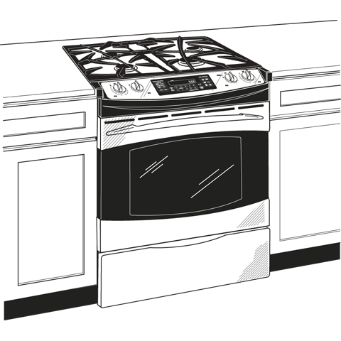 30" Slide-In Gas Range PGS975SEPSS, product image 4 of 5