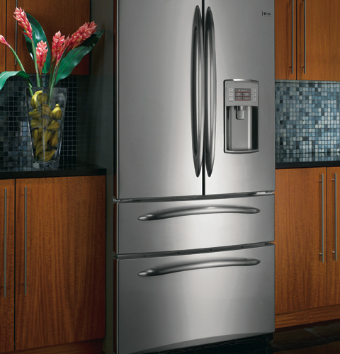 24.8 Cu. Ft. Refrigerator with Armoire Styling PGSS5PJZSS