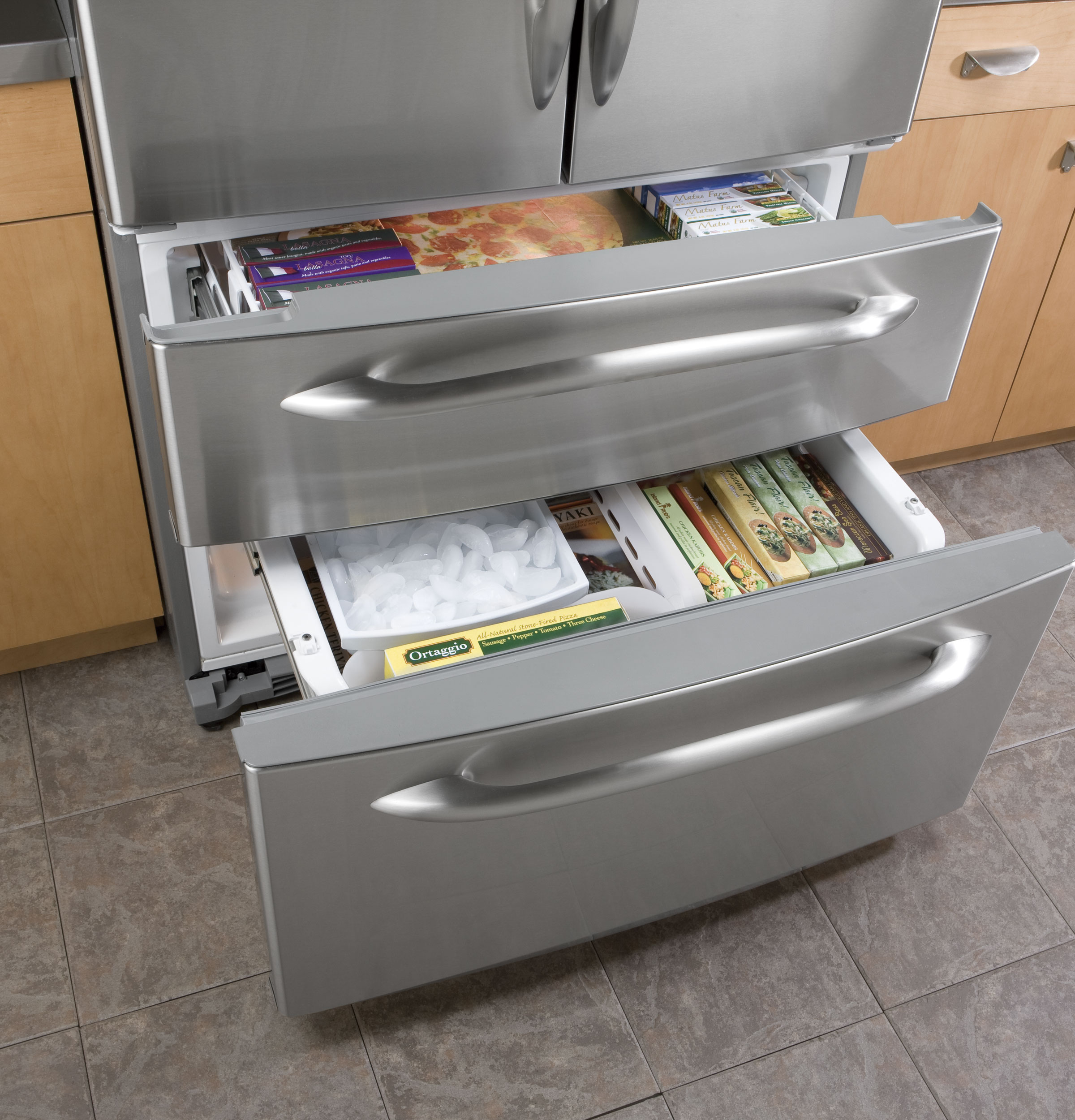 24.8 Cu. Ft. Refrigerator with Armoire Styling PGSS5PJZSS