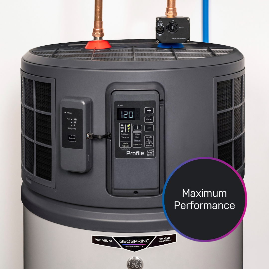 GEOSPRING Smart Hybrid Heat Pump Water Heater 50-gallon - 240V - FlexCapacity view 12