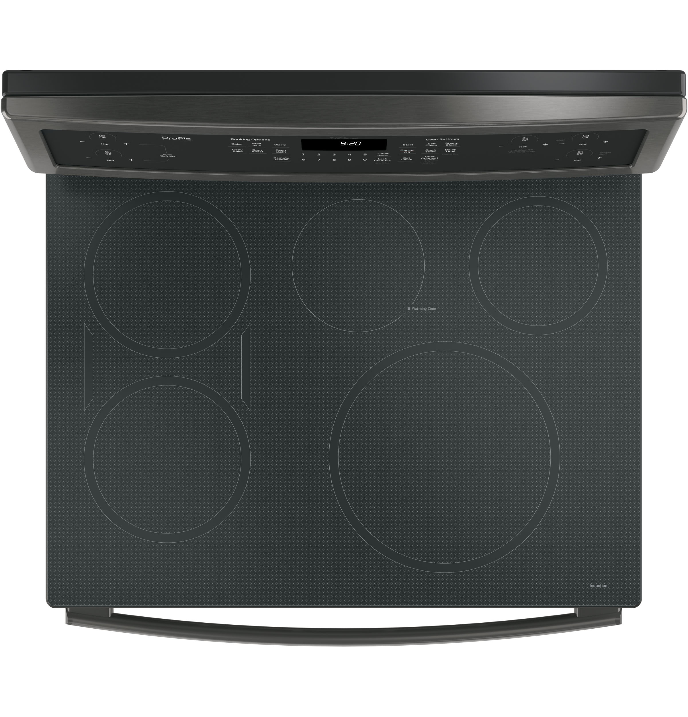 30" Free-Standing Convection Range with Induction PHB920BJTS