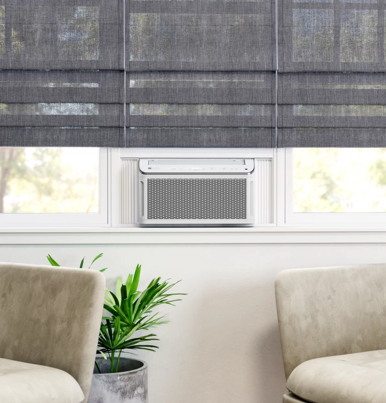 6,200 BTU Smart Ultra Quiet Window Air Conditioner for Small Rooms up to 250 sq. ft. PHC06LY