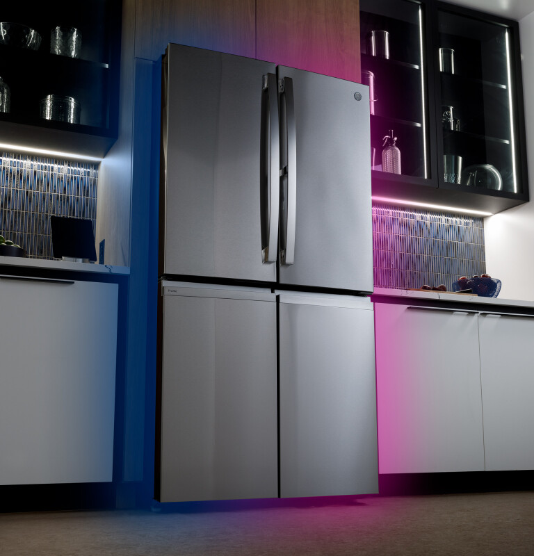 22.9 Cu. Ft. Counter-Depth Quad-Door Refrigerator with Dual-Dispense AutoFill Pitcher and Door in Door view 13