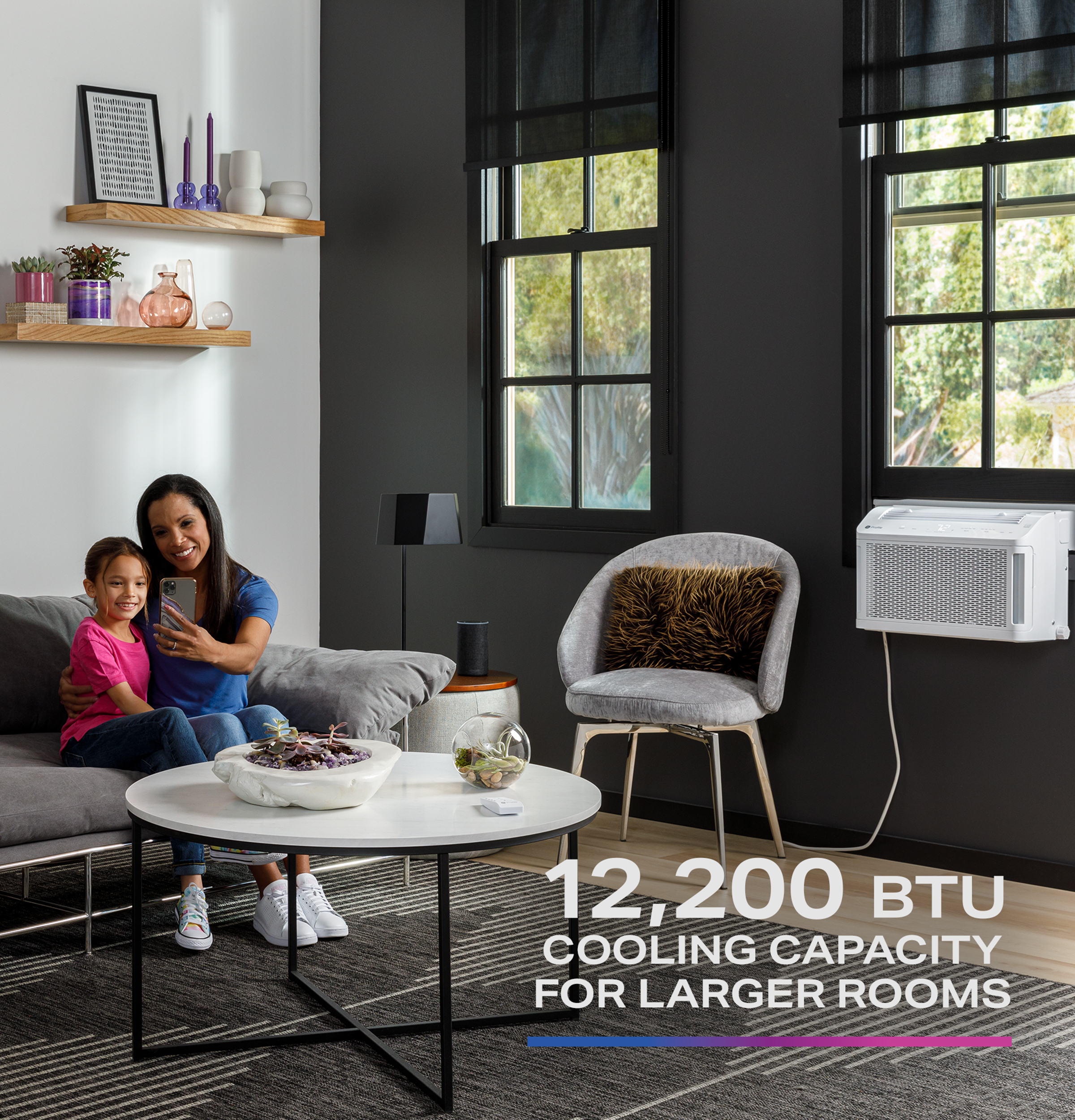 ClearView 12,200 BTU Inverter Smart Ultra Quiet Window Air Conditioner for Large Rooms up to 550 sq. ft. view 21