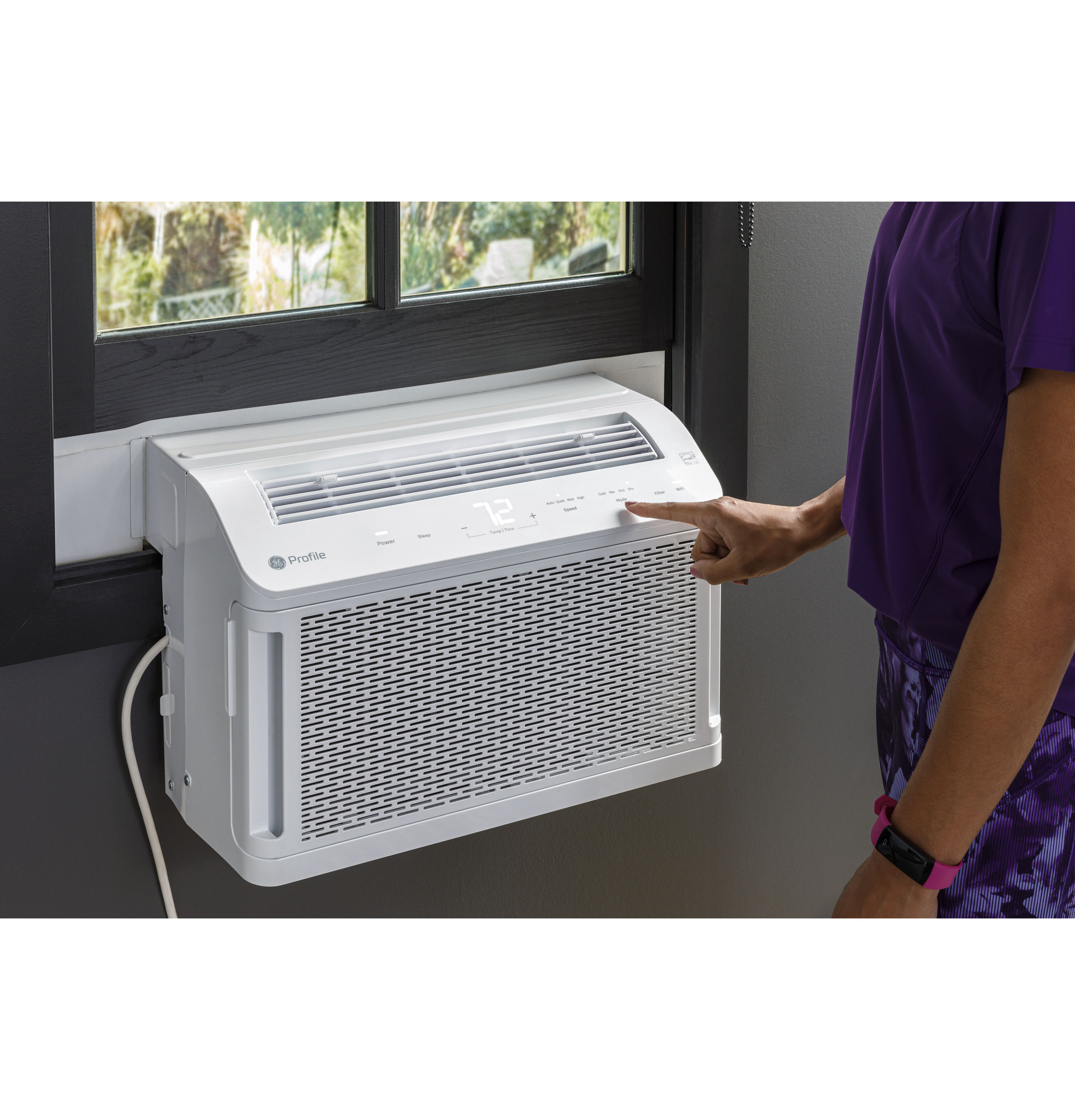 ClearView 12,200 BTU Inverter Smart Ultra Quiet Window Air Conditioner for Large Rooms up to 550 sq. ft. view 2