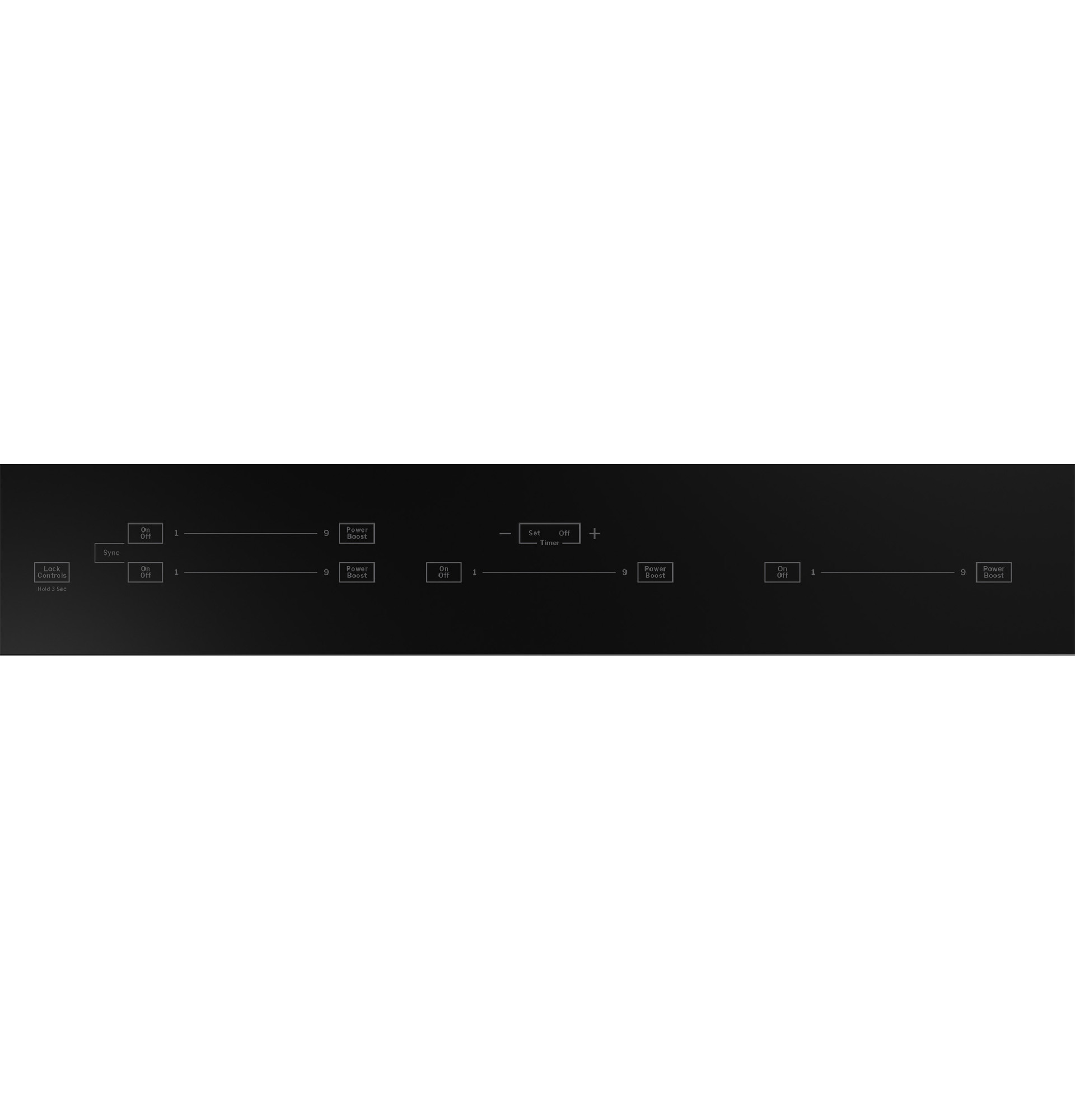 30" Induction Cooktop view 3