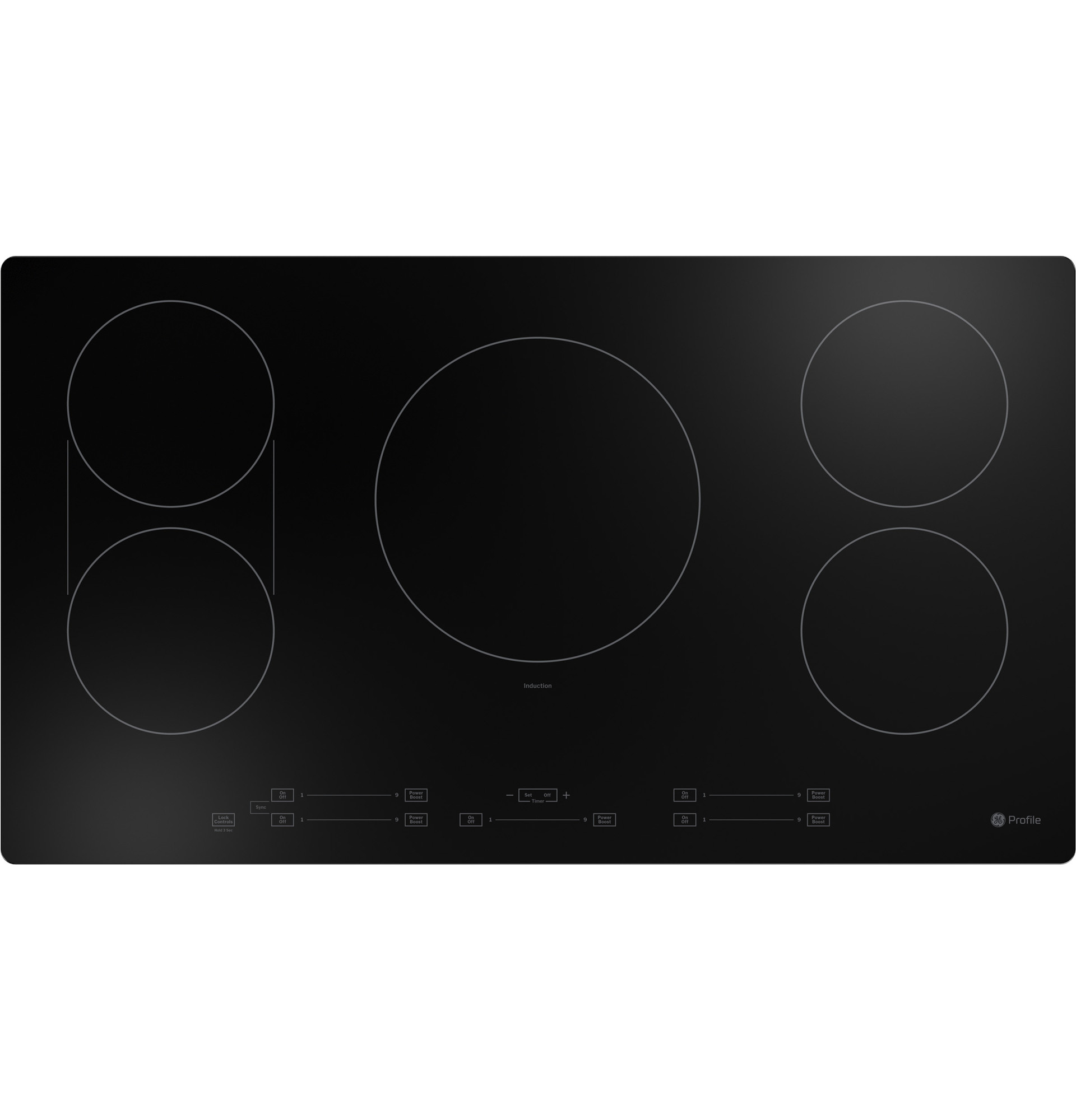 36" Induction Cooktop view 2
