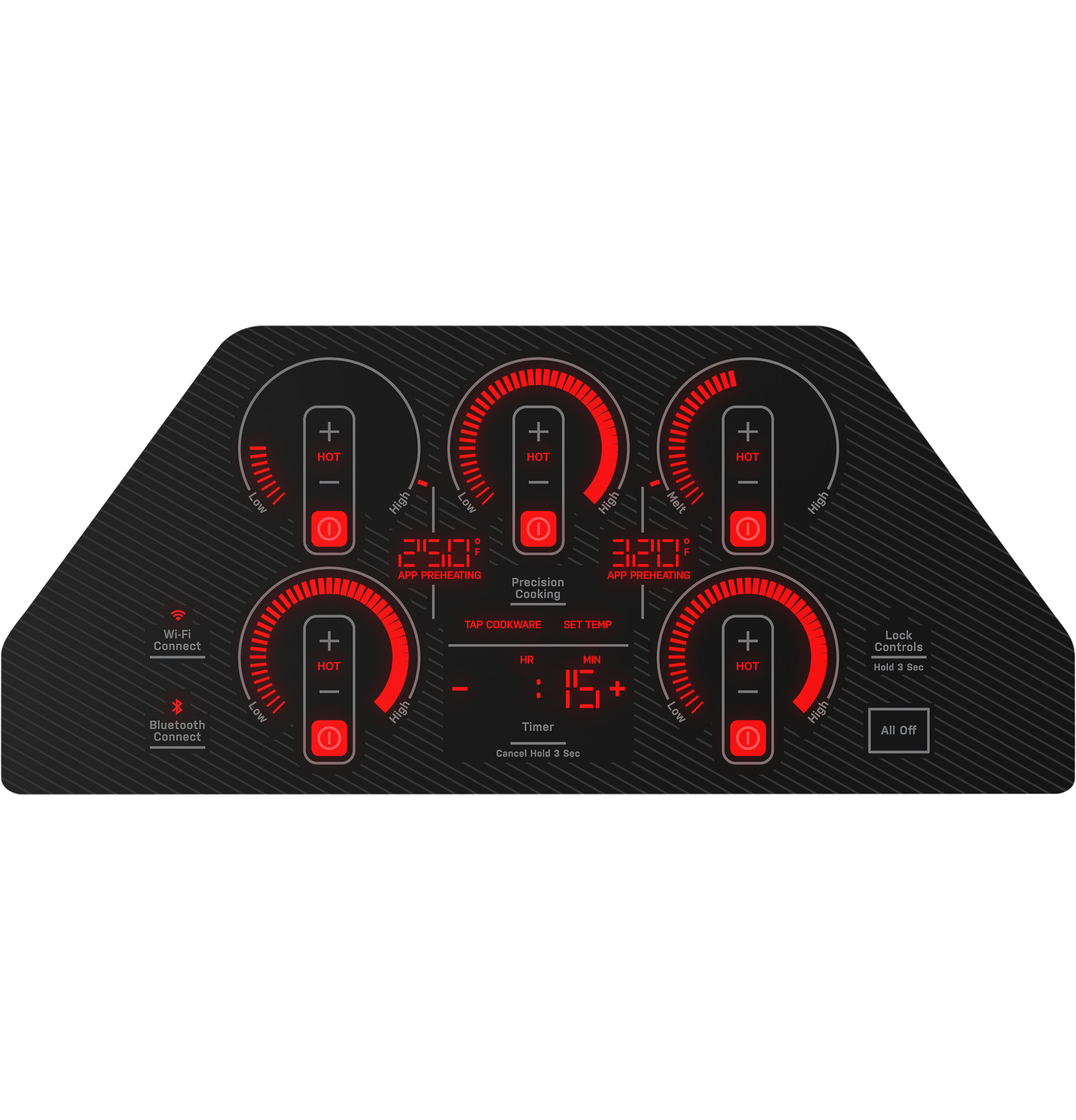 36" Built-In Touch Control Induction Cooktop view 28
