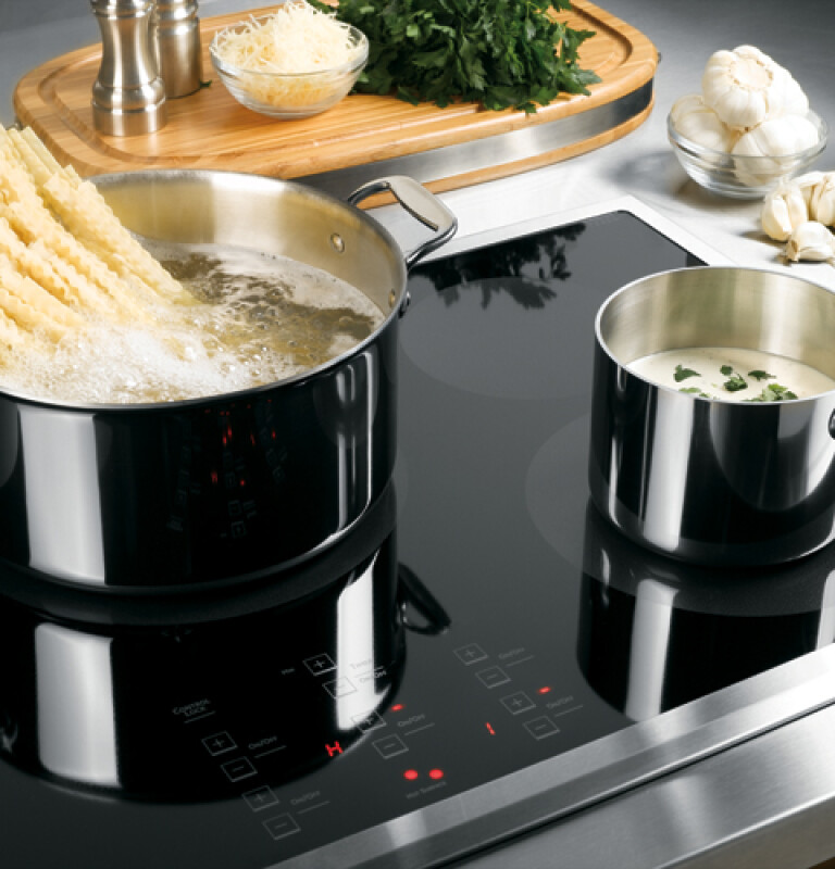 GE Profile Series 30" Electric Induction Cooktop Black PHP900DMBB Picture 1