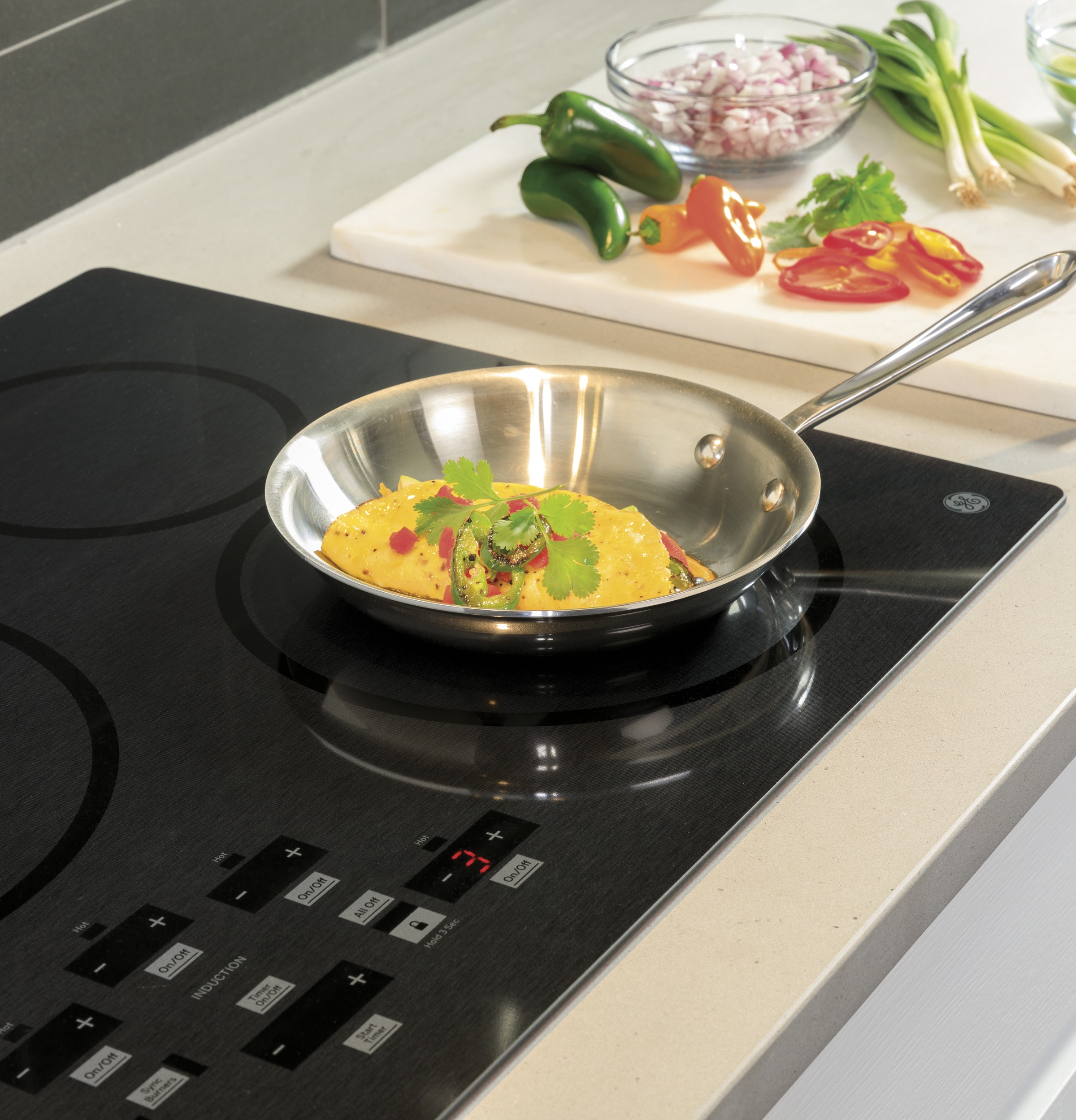 36" Built-In Touch Control Induction Cooktop PHP9036SJSS