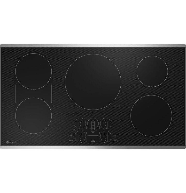 GE Profile 36" Built-In Touch Control Induction Cooktop Stainless Steel PHP9036STSS Picture 1