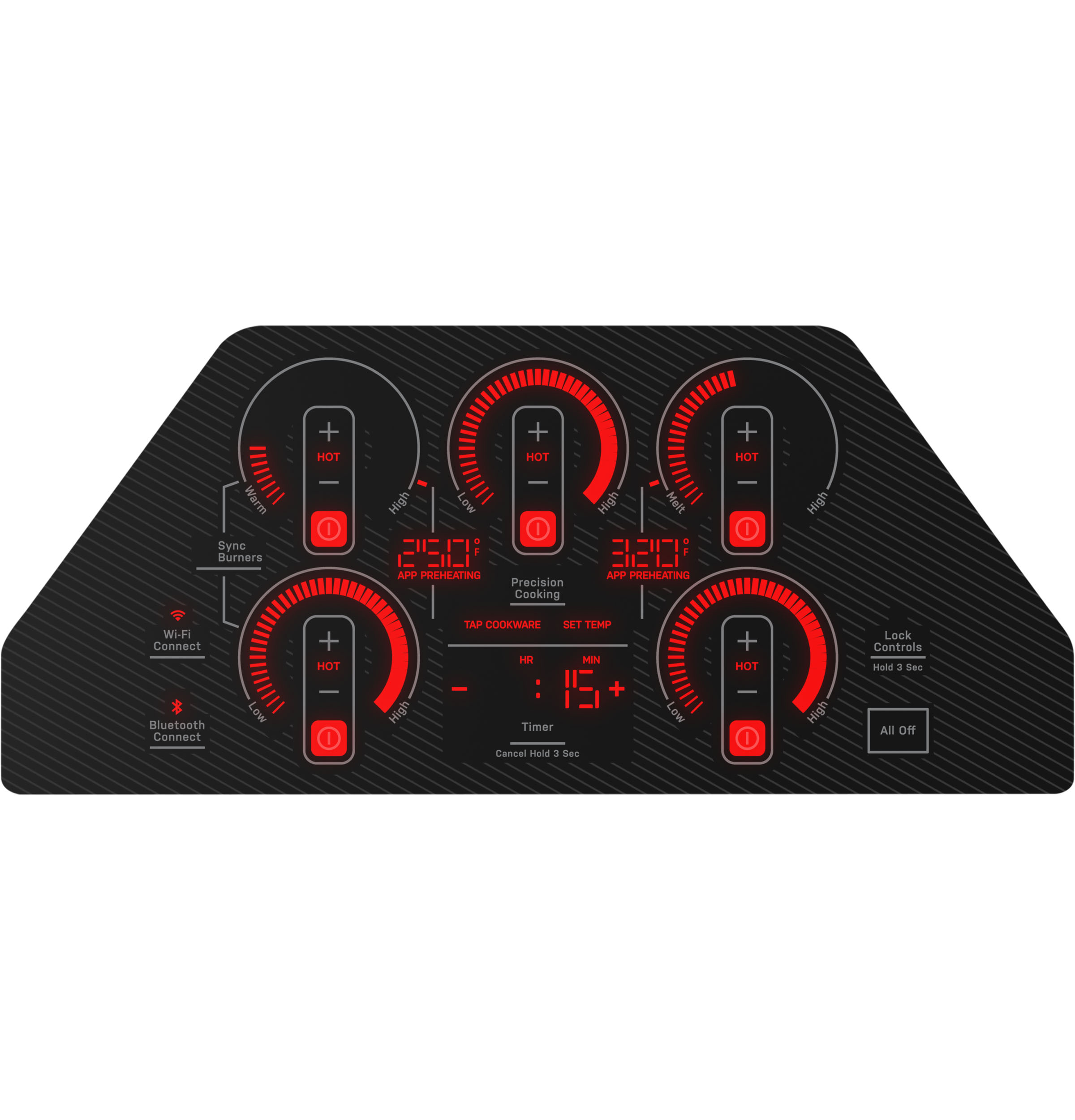 36" Built-In Touch Control Induction Cooktop view 28