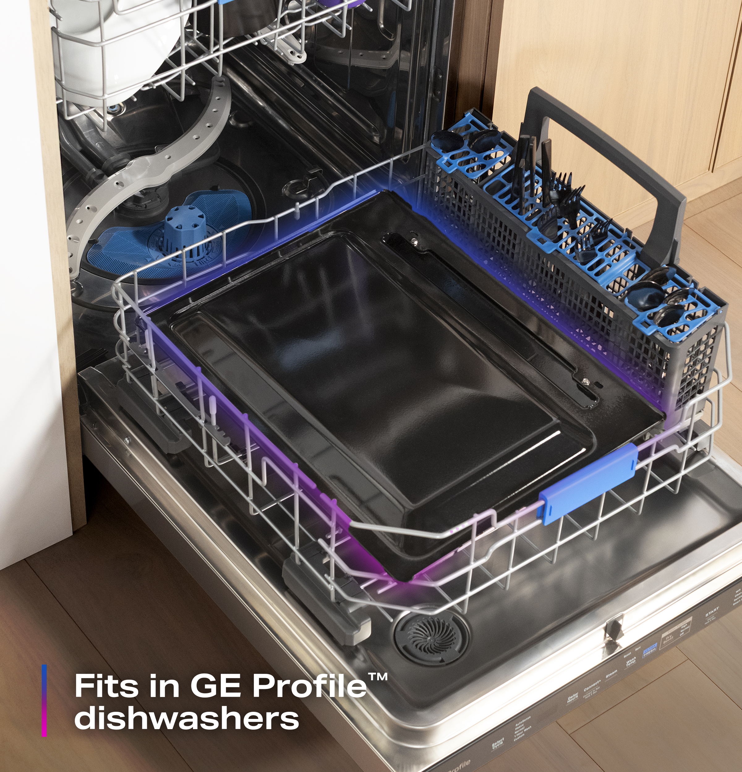 30" Smart Slide-In Induction and Convection Range with No Preheat Air Fry and EasyWash Oven Tray view 33