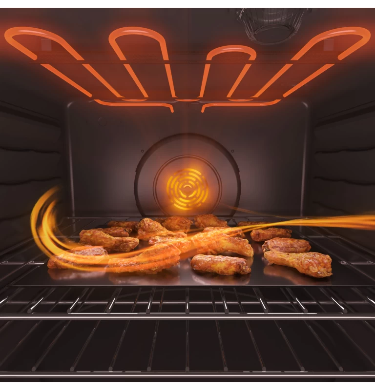 30" Smart Slide-In Front-Control Induction and Convection Range with No Preheat Air Fry PHS930BPTS