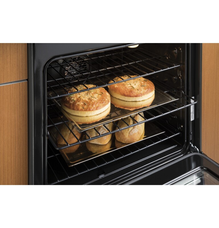 30" Smart Slide-In Front-Control Induction and Convection Range PHS930SLSS