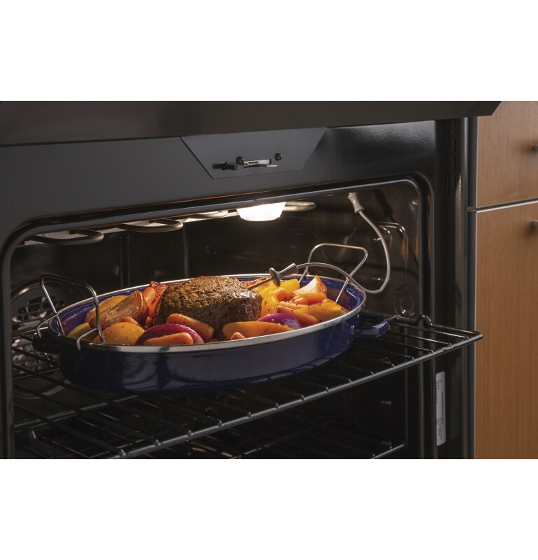 30" Smart Slide-In Front-Control Induction and Convection Range PHS930SLSS