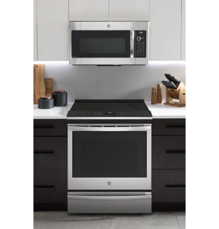 30" Smart Slide-In Fingerprint Resistant Front-Control Induction and Convection Range with No Preheat Air Fry view 15