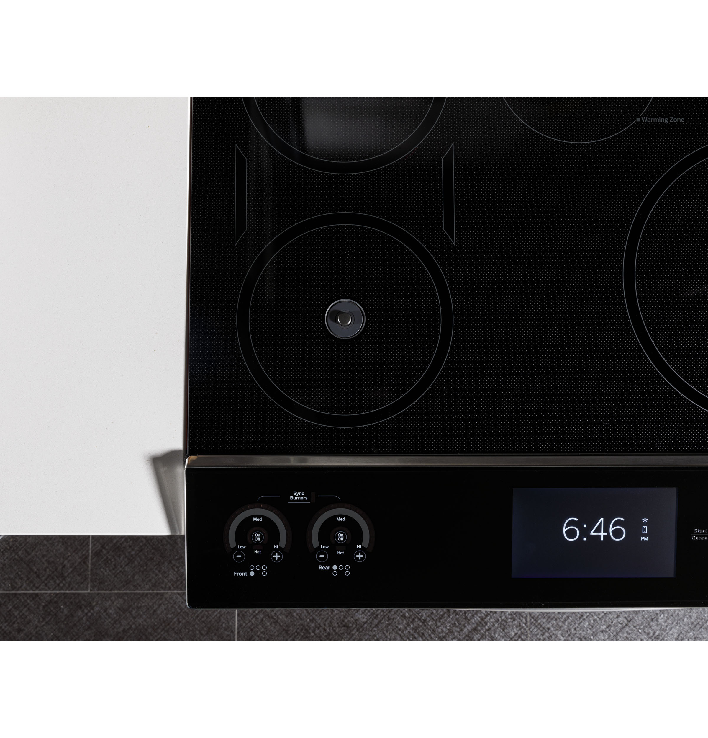 30" Smart Slide-In Front-Control Induction Fingerprint Resistant Range with In Oven Camera PHS93XYPFS