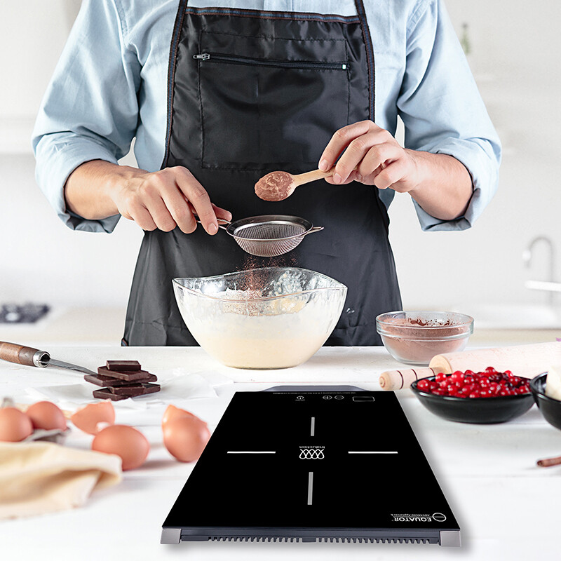11 inch Portable One-Burner Induction Cooktop LIGHT Aluminum Handle 110V PIC100BLACK, product image 10 of 16