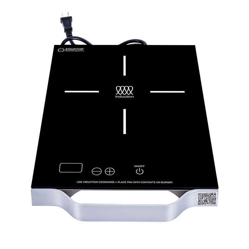 11 inch Portable One-Burner Induction Cooktop LIGHT Aluminum Handle 110V PIC100BLACK, product image 14 of 16