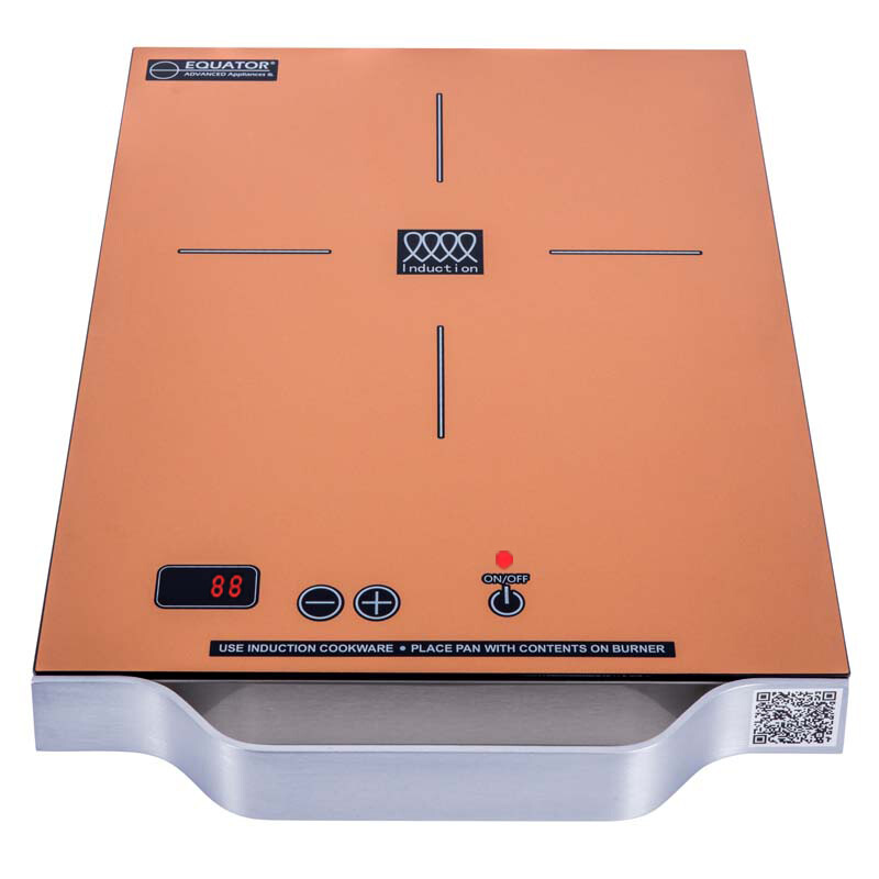 11 inch Portable One-Burner Induction Cooktop LIGHT Aluminum Handle 110V PIC100COPPERCOPPER, product image 2 of 12
