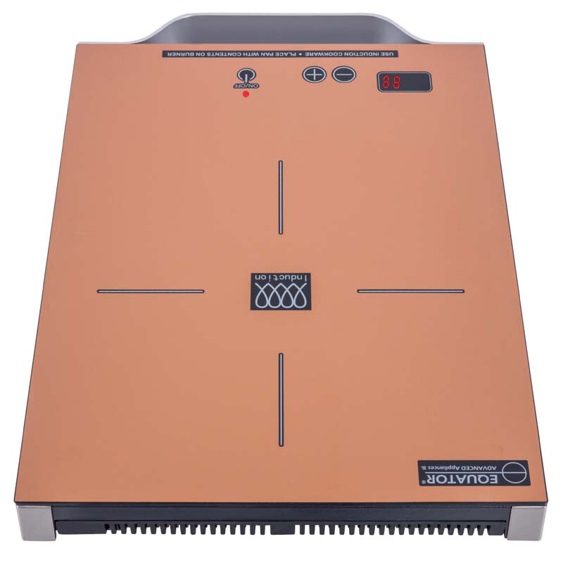 11 inch Portable One-Burner Induction Cooktop LIGHT Aluminum Handle 110V PIC100COPPERCOPPER, product image 9 of 12
