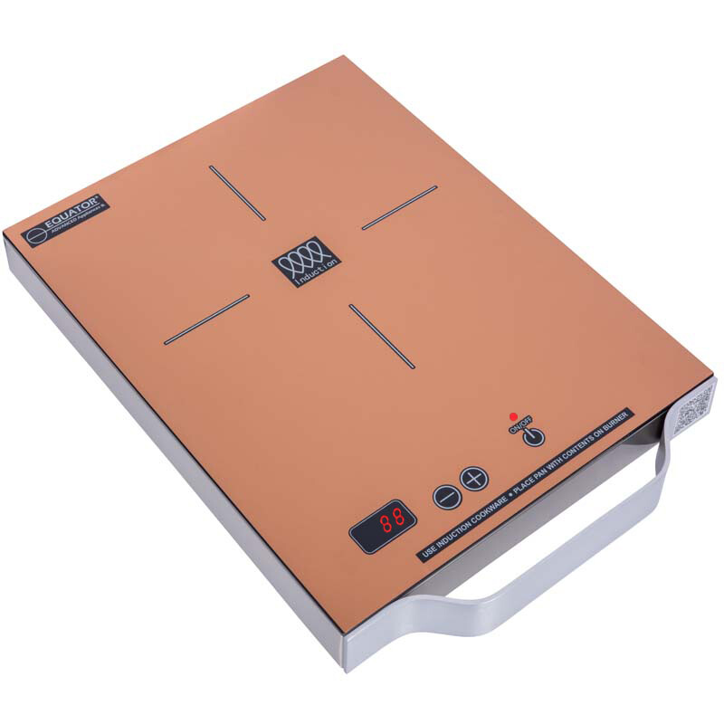 11 inch Portable One-Burner Induction Cooktop LIGHT Aluminum Handle 110V PIC100COPPERCOPPER, product image 10 of 12
