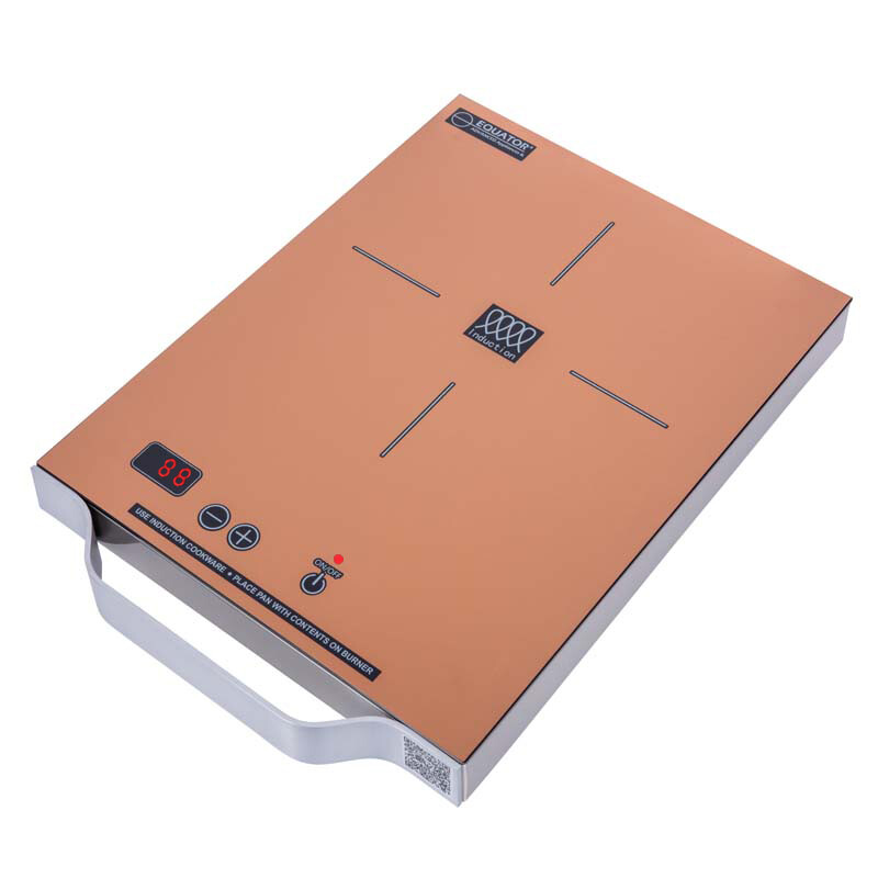 11 inch Portable One-Burner Induction Cooktop LIGHT Aluminum Handle 110V PIC100COPPERCOPPER, product image 11 of 12