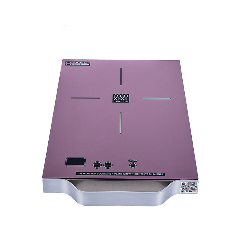 11 inch Portable One-Burner Induction Cooktop LIGHT Aluminum Handle 110V PIC100LILAC
