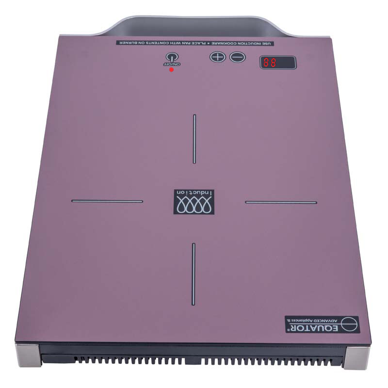 11 inch Portable One-Burner Induction Cooktop LIGHT Aluminum Handle 110V PIC100LILAC, product image 10 of 12